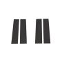 Putco 402671BP 2020 Silv/Sierra HD 2500/3500 - Crew Cab / Dbl Cab (6pcs) Black Platinum Pillar Posts Classic