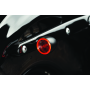 Kuryakyn 2555 Bullet 1000 White/Amber Clear Lens Satin Black