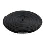 MOROSO MOR72004 Insulated Plug Wire Sleeve- Black - 25ft