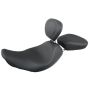 Mustang Motorcycle 79693 Mustang 97-07 Harley Rd King, 06-07 Str Glide, 00-05 Eagle Wide Tripper Solo Seat w/DBR - Black
