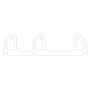 Cometic Gasket C5696-064 Cometic Buick Stage I V6 .064in AFM Exhaust Manifold Gasket Set