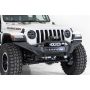 Addictive Desert Designs F961692080103 2020 Jeep Gladiator JT Stealth Fighter Front Bump w/ Top Hoop & Winch Mount
