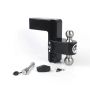 Weigh Safe LTB8-3-KA-CER-BLA 180 Hitch 8in Drop Hitch & 3in Shank (10K/21K GTWR) w/WS05 - Black Cerakote