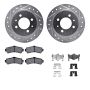 Dynamic Friction 7512-67040 Rotor Kit