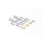 Goodridge 96-00 Honda Civic CX/DX/HX w/ Small Front Rotors SS Brake Lines
