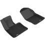 3D MAXpider 2017-2019 Volvo S90/V90 Kagu 1st Row Floormat - Black