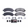 PowerStop Z23-974 PowerStop - Z23 Daily Driver Carbon-Fiber Ceramic Brake Pads with Hardware Kit
