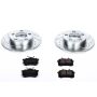 PowerStop K848 Z23 Daily Driver Carbon-Fiber Ceramic Brake Pad and Drilled & Slotted Rotor Kit