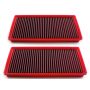 BMC 2014 Land Rover Discovery IV 3.0 Replacement Panel Air Filter (2 Filters Req.)