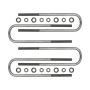 ICON 67004 2011+ Ford F-250/F-350 Rear 12in U-Bolt Kit