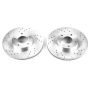 PowerStop JBR919XPR PowerStop Evolution Performance Drilled, Slotted & Plated Brake Rotor Pair