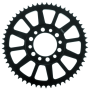 BikeMaster 965081 Yamaha Rear Steel Sprocket 428 50T - Black