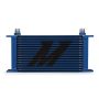 Mishimoto MMOC-19BL Universal 19 Row Oil Cooler - Blue