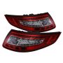 Xtune Porsche 911 997 05-08 LED Tail Lights Red Clear ALT-ON-P99705-LED-RC
