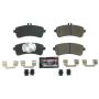 PowerStop Z23-1669 PowerStop - Z23 Daily Driver Carbon-Fiber Ceramic Brake Pads with Hardware Kit