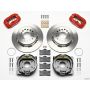 Wilwood 140-13398-R Forged Dynalite P/S Park Brake Kit-Red AMC 71-74 2.60in Offset