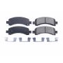 PowerStop 17-974 PowerStop - Z17 Low-Dust Ceramic Brake Pads with Hardware