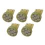 Pacer Performance 20-100 Replacement to T-10 Amber L.E.D 5 Bulb Kit
