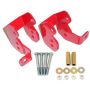 BMR 82-02 3rd Gen F-Body Bolt-On Control Arm Relocation Brackets - Red