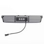 Putco 87196L 15-19 GMC Sierra HD Black Bar Design Bumper Grille Insert w/ Flush 6in Luminix Light Bar