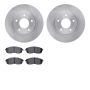 Dynamic Friction 6502-67323 Rotor Kit