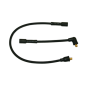 Moroso 27214 86-03 Harley-Davidson XL (Excl XL 1200S) Spiral Core Wire Set - Black