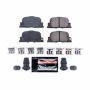 PowerStop Z23-835 PowerStop - Z23 Daily Driver Carbon-Fiber Ceramic Brake Pads with Hardware Kit