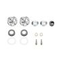 RACEQUIP RQP205661 Shield Hardware Kit Pro Vesta Silver