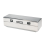 Tradesman Aluminum Flush Mount Truck Tool Box (36in.) - Brite