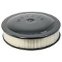 MOROSO MOR65912 14x3 Air Cleaner Kit w/Raised Bottom Black