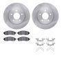 Dynamic Friction 6512-67519 Rotor Kit