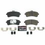 PowerStop Z23-1669 PowerStop - Z23 Daily Driver Carbon-Fiber Ceramic Brake Pads with Hardware Kit