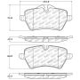 StopTech Performance 06-09 Mini Cooper/Cooper S Front Brake Pads