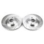 PowerStop JBR737XPR PowerStop Evolution Performance Drilled, Slotted & Plated Brake Rotor Pair