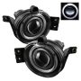 SPYDER 5021250 Halo Projector Fog Lights w/Switch - Clear