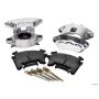 Wilwood 140-12097-P D154 Front Caliper Kit -Polished 2.50in Piston 1.04in Rotor