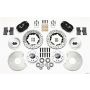 Wilwood 140-11014-D Forged Dynalite Front Kit 11.00in Drilled 37-48 Ford Psgr. 360 Plate Mount