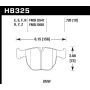 Hawk Performance HB325F.720 HPS Disc Brake Pad