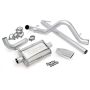 Banks Power 51321 07-11 Jeep 3.8L Wrangler - 2dr Monster Exhaust System - SS Single Exhaust w/ Chrome Tip