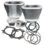 S&S Cycle 910-0201 99-06 BT 97in Big Bore Cylinder Kit - Silver