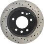 Stoptech 127.33078L Slotted & Drilled Sport Brake Rotor