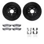 Dynamic Friction 8212-54004 Rotor Kit