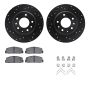 Dynamic Friction 8512-54064 Rotor Kit