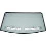 QuadBoss 375093 15-18 Polaris Ranger 570 Full-Size Full Vented Windshield