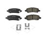 PowerStop 17-1647 PowerStop - Z17 Low-Dust Ceramic Brake Pads with Hardware