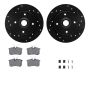 Dynamic Friction 8512-74007 Rotor Kit