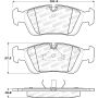 Stoptech 308.05581 Street Brake Pads - Front