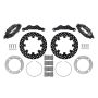 Wilwood 140-16633-D 2014+ Polaris RZR XP 1000 Rear Kit 11.25in Drilled - Black