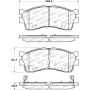 Stoptech 308.08890 Street Brake Pads