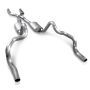 Stainless Works CA70813SX Chevy Camaro 1970-81 LS1 Exhaust 3in Stainless System w/X-Pipe